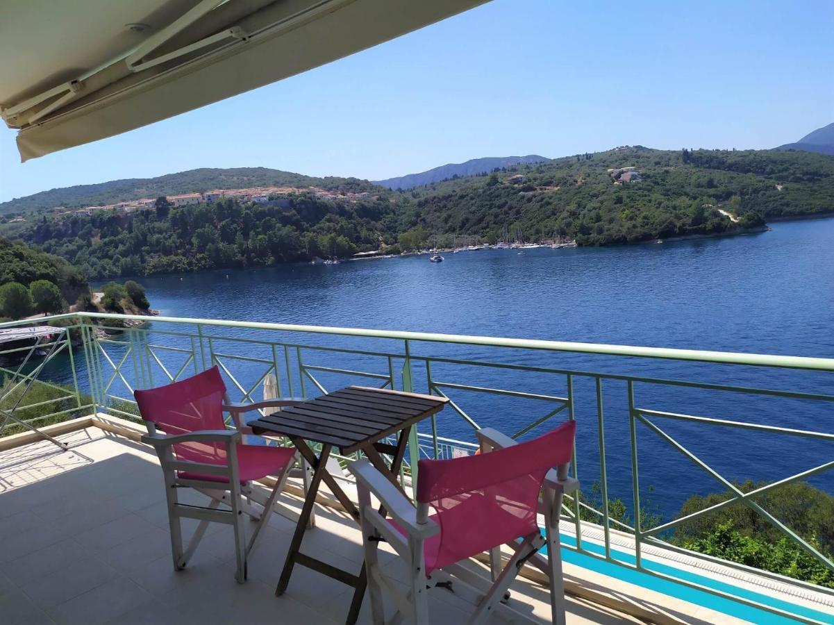 Meganisi Blue Villa Spartokhorion Exterior photo